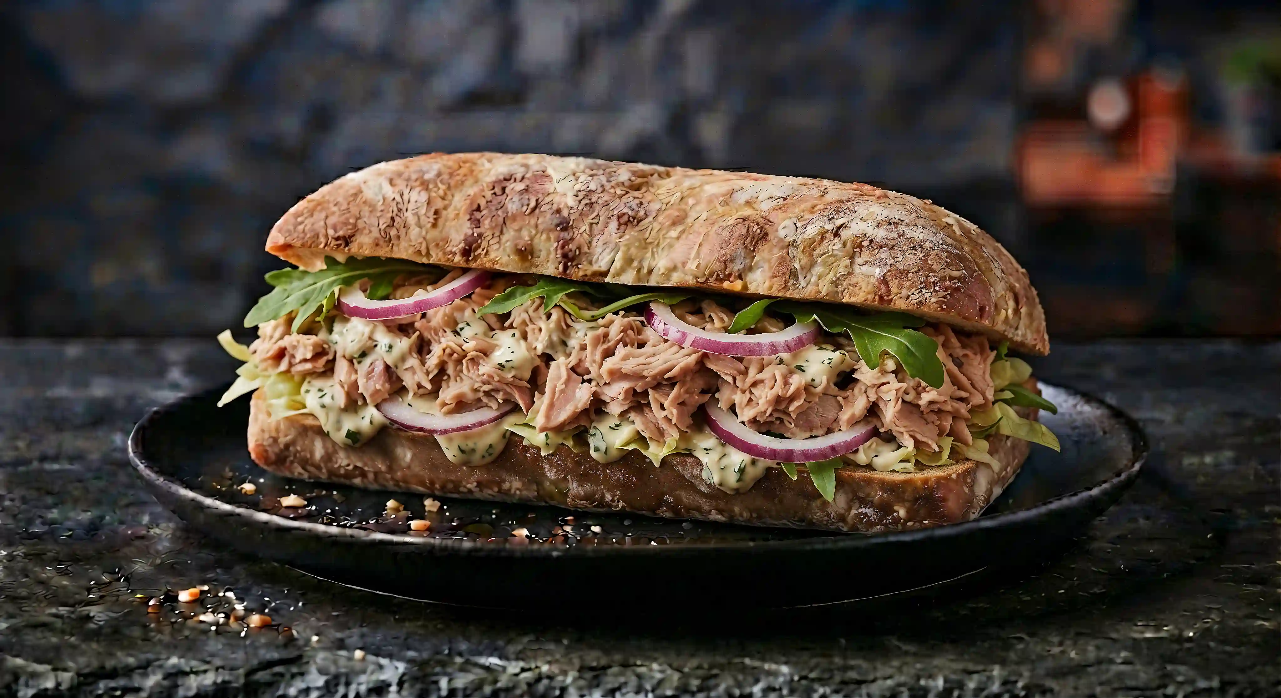Thunfisch Baguette