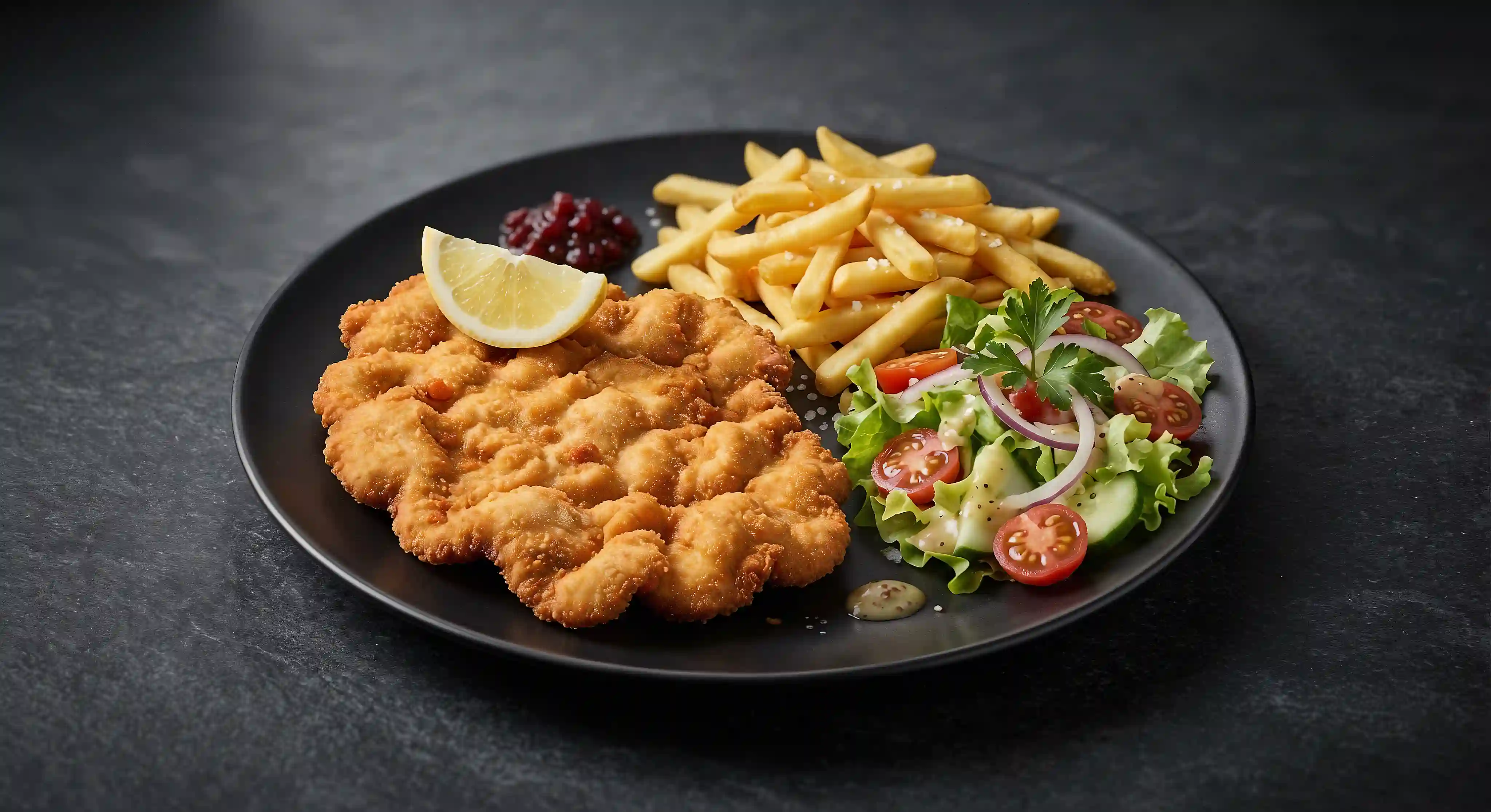 Wiener Schnitzel mit Pommes